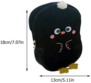 Bolsa de armazenamento de lonvas do doool 3pcs guardanapos sanitários saco de pelúcia de desenho animado para