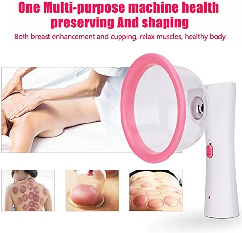 Massageador de aumento de mama Hhygr, Máquina de massager de elevador elétrico de aumento de mama, para promover