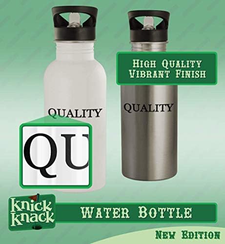 Presentes de Knick Knack Reversibility - Redução de água de aço inoxidável de 20 onças, prata
