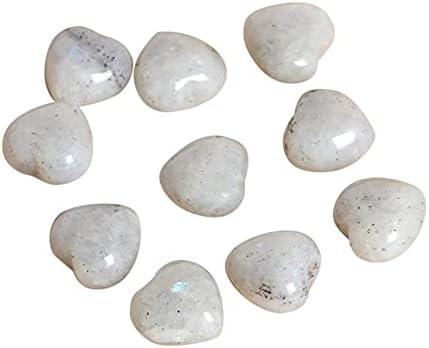 Iybwzh Natural Crystal Roses Quartz Beladeds Gemstone Conjunto de pedra de bolso polido Chakra Chakra Reiki