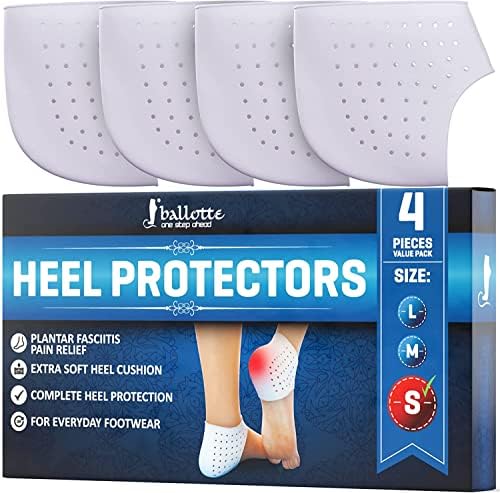 Protetores de salto de silicone de ballotte - meias de salto de gel/meias de silicone - alívio da dor para