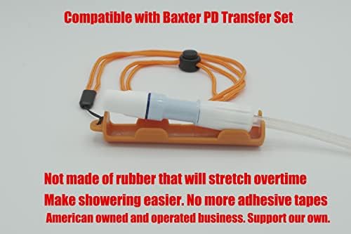 Diálise peritoneal Titular para Baxter - Acessórios protetores de PD, cordão de pescoço ajustável -