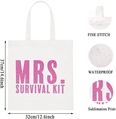 WCGXKO SRS. Kit de sobrevivência para Bolsa de Maquiagem Noiva Presentes de noiva Presentes de noivado