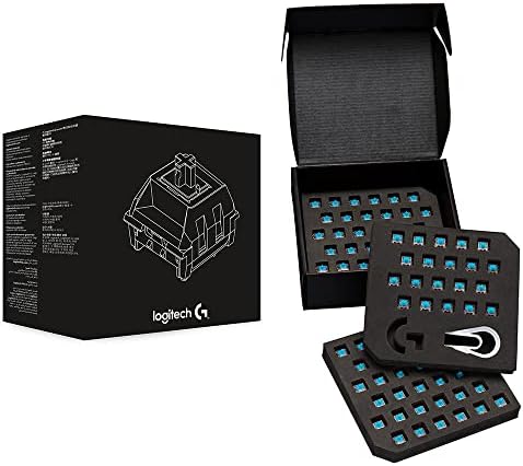 Logitech G Pro X Kit de chave de teclado mecânico de jogos