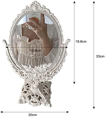 Espelho de maquiagem de ganfanren vital vida nórdica plástico plástico retro espelhado decorativo espelho