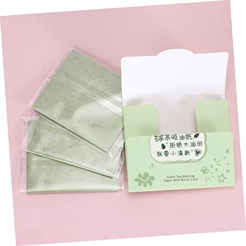 Esquema 1 folhas de lençóis de petróleo de papel de papel verde de chá verde que absorve o copo de papel