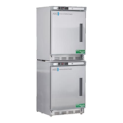 American Biotech Supply Abt-HC-RFC9SS-LH Premier Refrigerador/Freezer, 2 Porta Sólida, Esquerda de Ar, 9 Cu. ft.