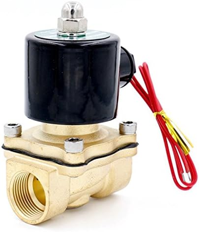 Válvula solenóide elétrica de Woljay 3/4 AC 24V Gas de ar de água sem válvula de latão de substituição