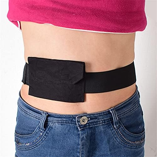 Cinturão de diálise abdominal ajustável para homens, mulheres, alimentar o suporte do tubo G, materiais de tampa