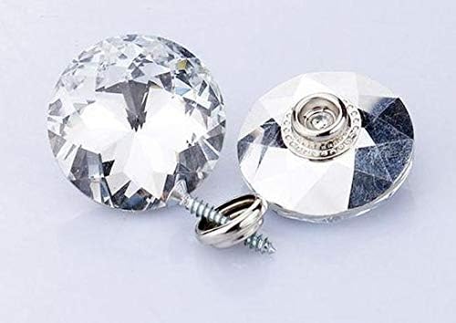 Xucus 20-30mm Bauhinia Glass Crystal Nails Button Crystal Buckle Saco macio. Sofá pregos. Diamond Buckle. Botões