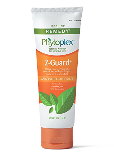 Medline Remedy Phytoplex Z-Guard Pasta Protetora de Pele com óxido de zinco, creme de fraldas,