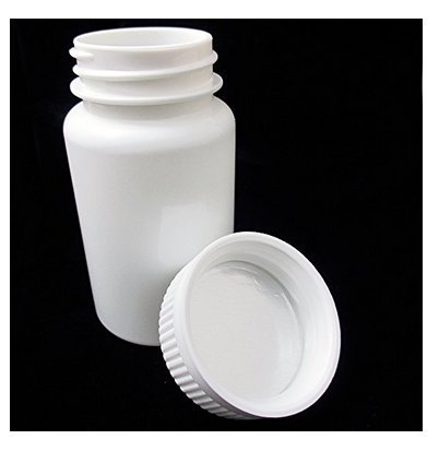 Woiwo 10pcs plástico em pó sólido em pó sólido Medicin garrafas recipiente de comprimido de comprimido