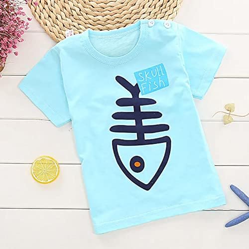 Pezhiqun Toddler Baby Girl Girl Girl Camisetas de manga curta camisetas gráficas de algodão T-shirt de verão,